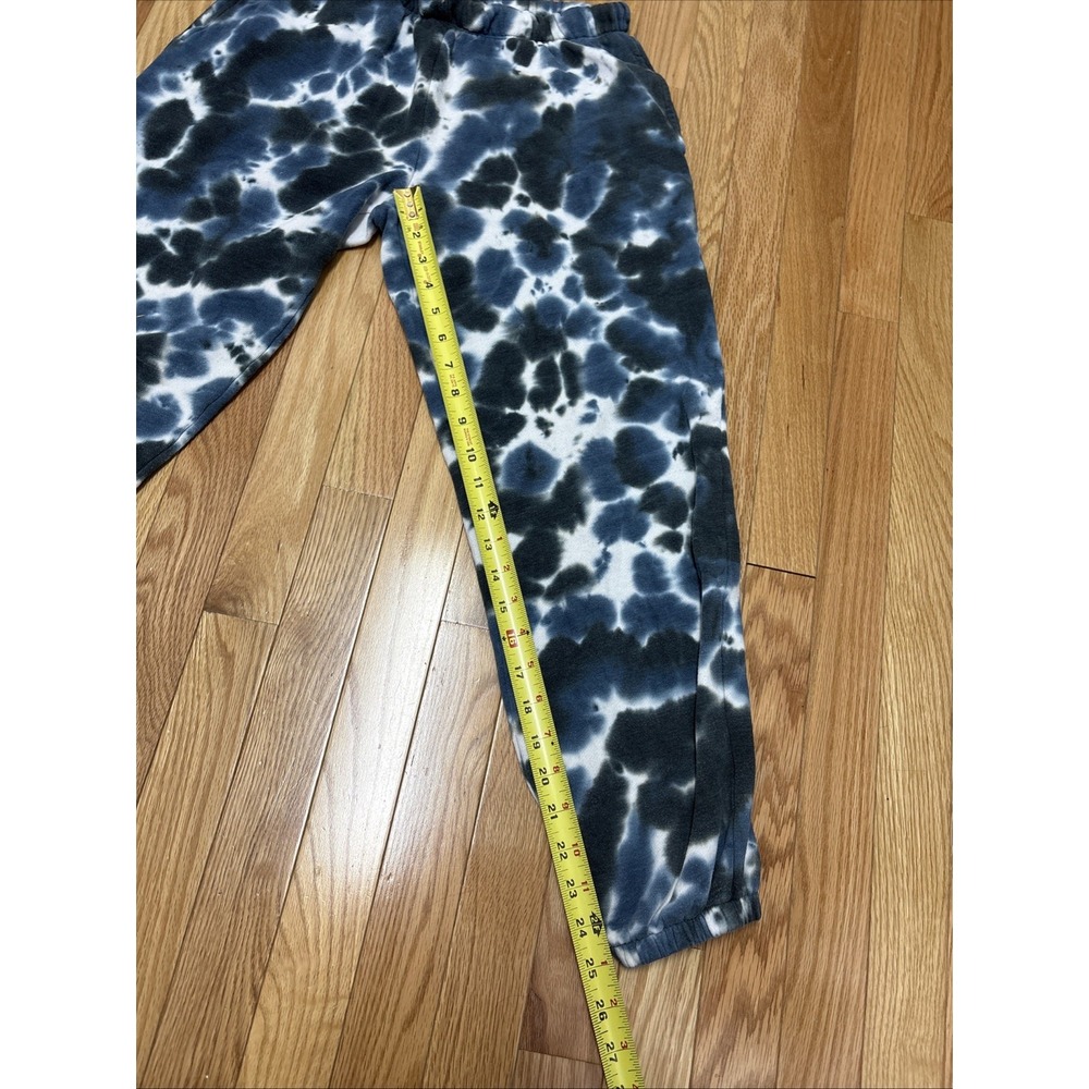 Colsie Woman's Tie Dye  Drawstring Fleece Draw String Jogger Sweatpants - Small‎ - Picture 6 of 7